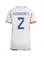 Belgien Toby Alderweireld #2 Auswärtstrikot für Frauen WM 2022 Kurzarm
